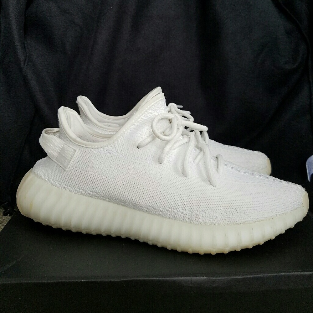 Adidas Yeezy Boost 350 V2 Triple White US Size 11